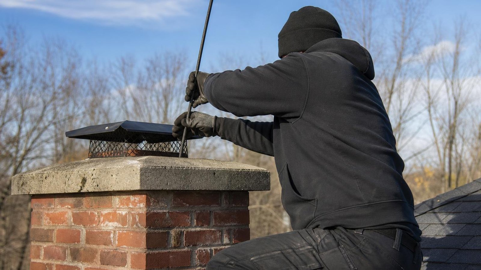 Practical chimney sweep & inspection in Amelia