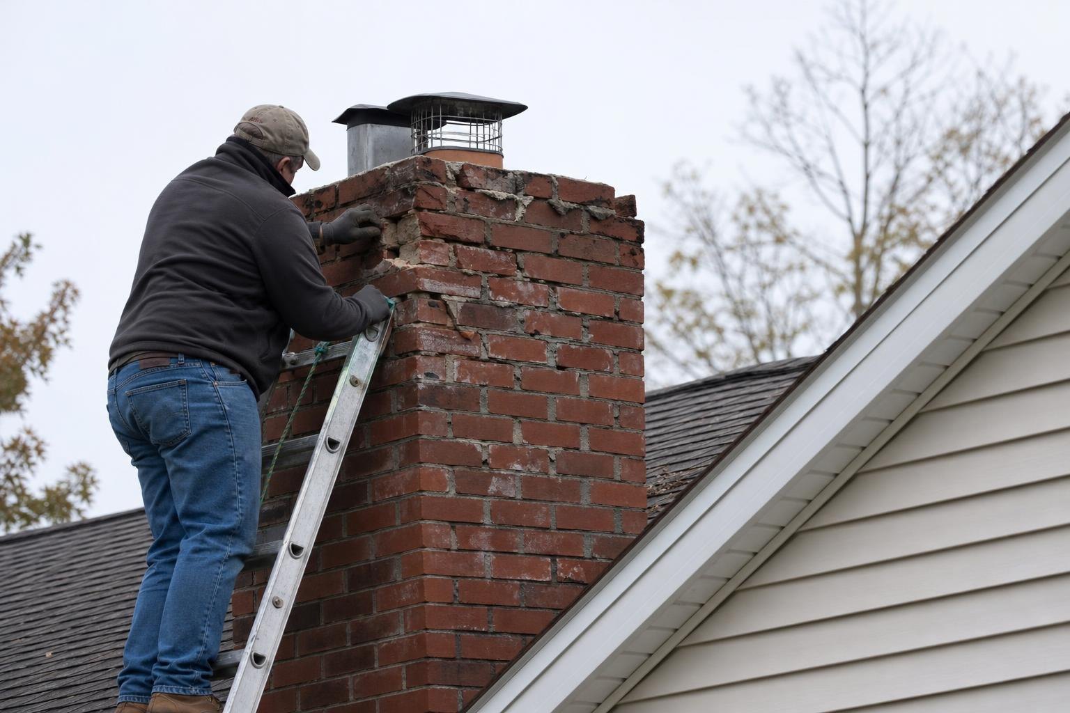 Chimney Cap Installation